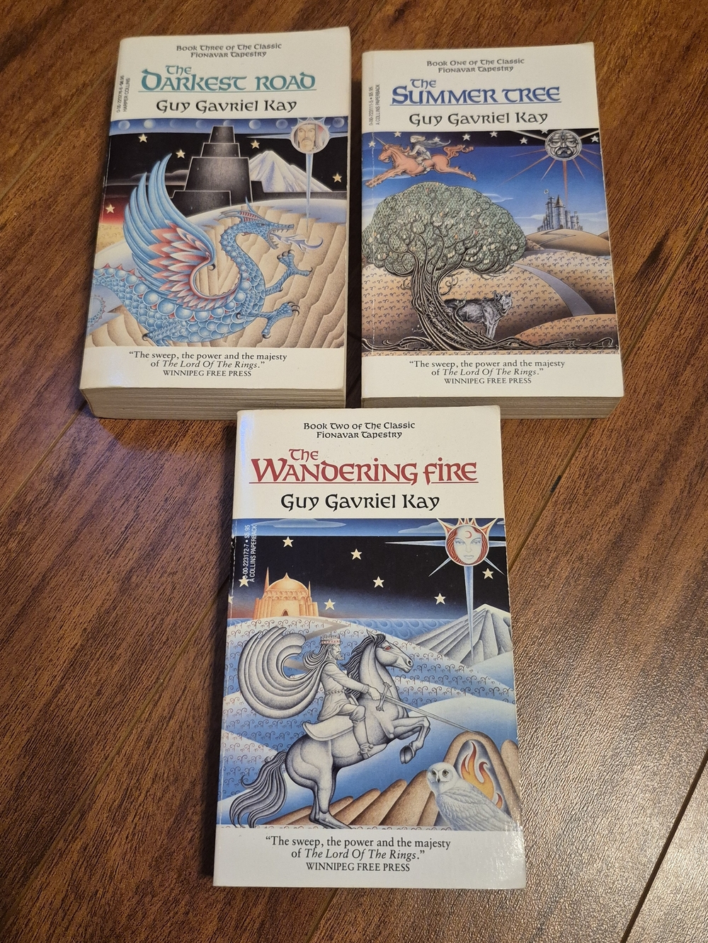 The Classic Fionavar Tapestry Paperback Book Set 1-3